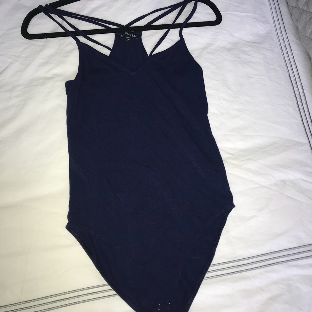 Express Strappy Tank Bodysuit